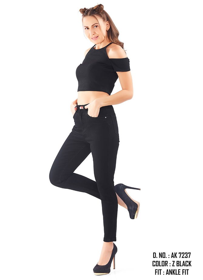 New Stylish Fancy Wear Pocket Ankle Wholesale Fit Pant Collection